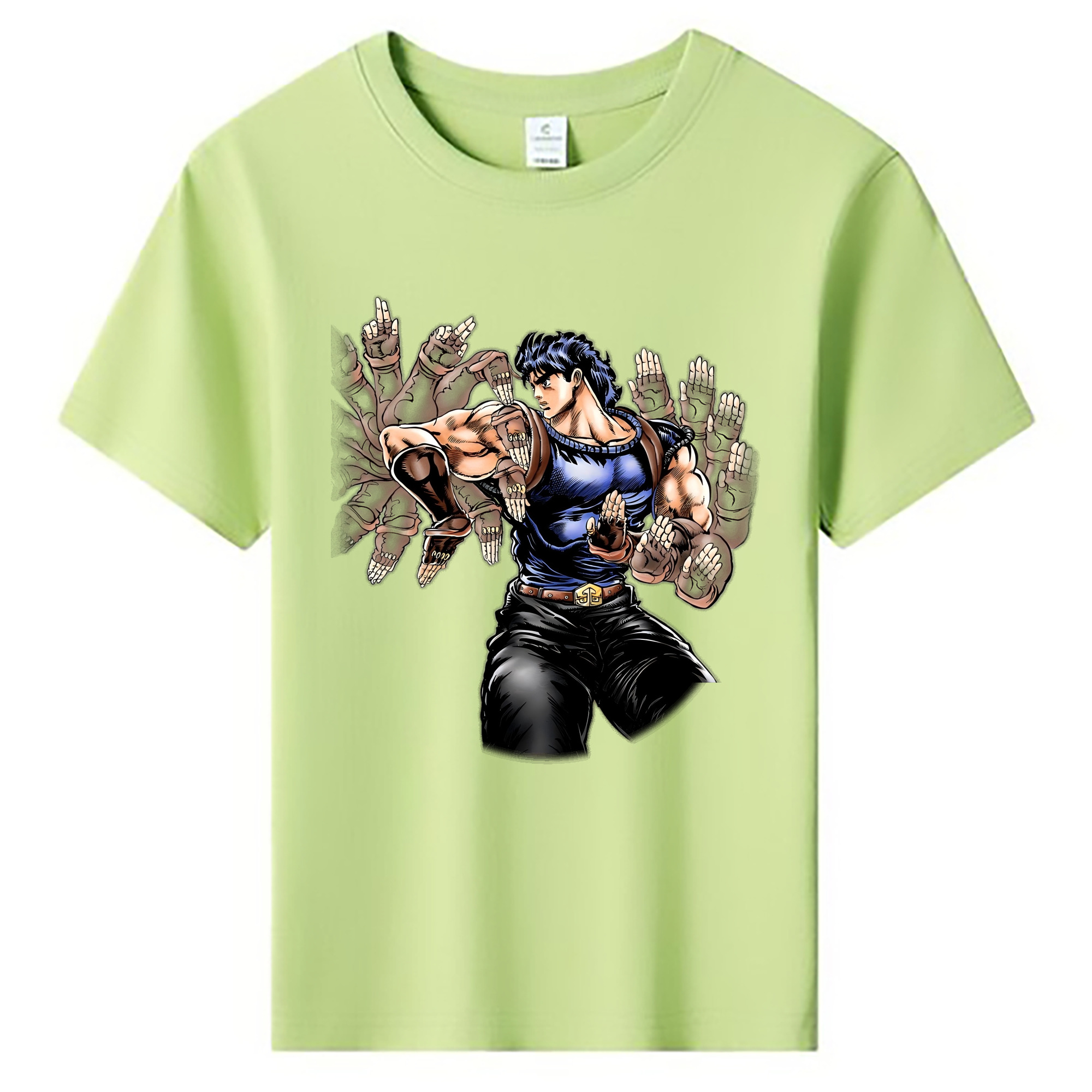 （画像用） ジョジョの奇妙な冒険 /ジョナサン?ジョースター JoJo's Bizarre Adventure Jonathan Joestar 綿100％キッズTシャツ（フロントプリント）